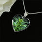 Elegant Green Dream Heart Necklace or Bracelet - American Weedster