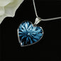 Gorgeous Blue Dream Heart Necklace or Bracelet - American Weedster