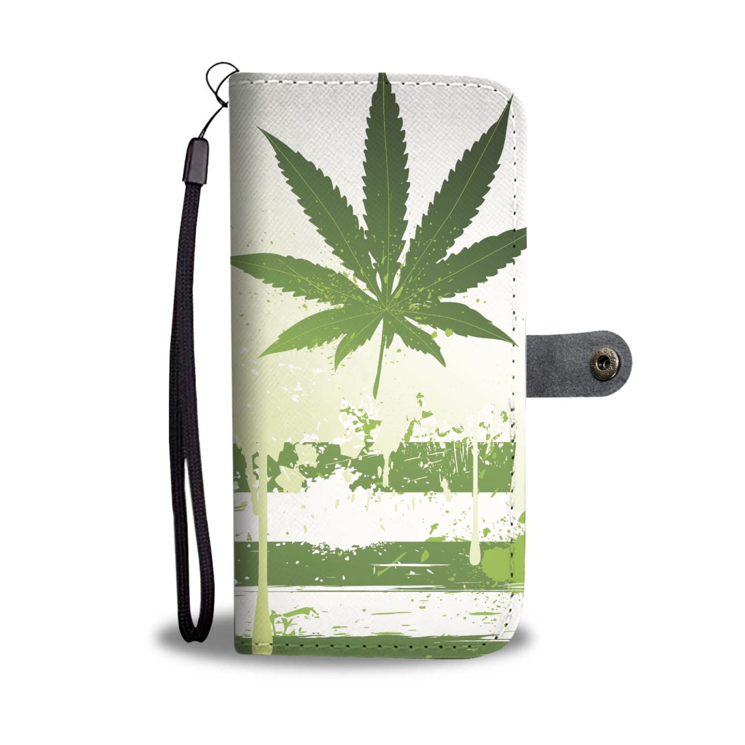 Cannabis Flag Wallet Phone Case
