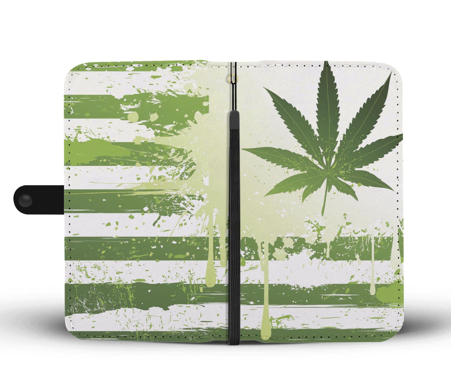 Cannabis Flag Wallet Phone Case
