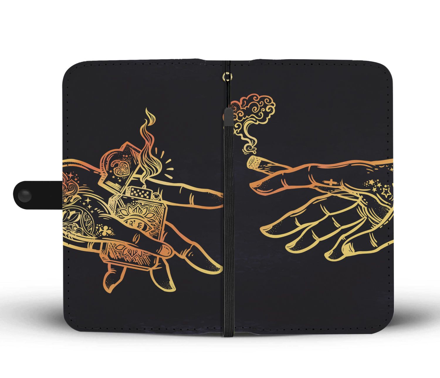 Creation Of Marijuana Wallet Phone Case