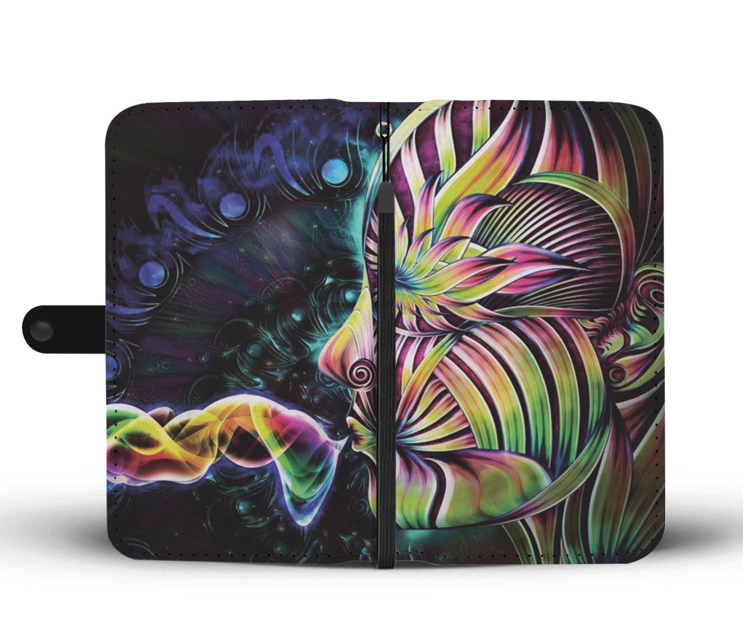 Female Abstract Wallet Phone Case