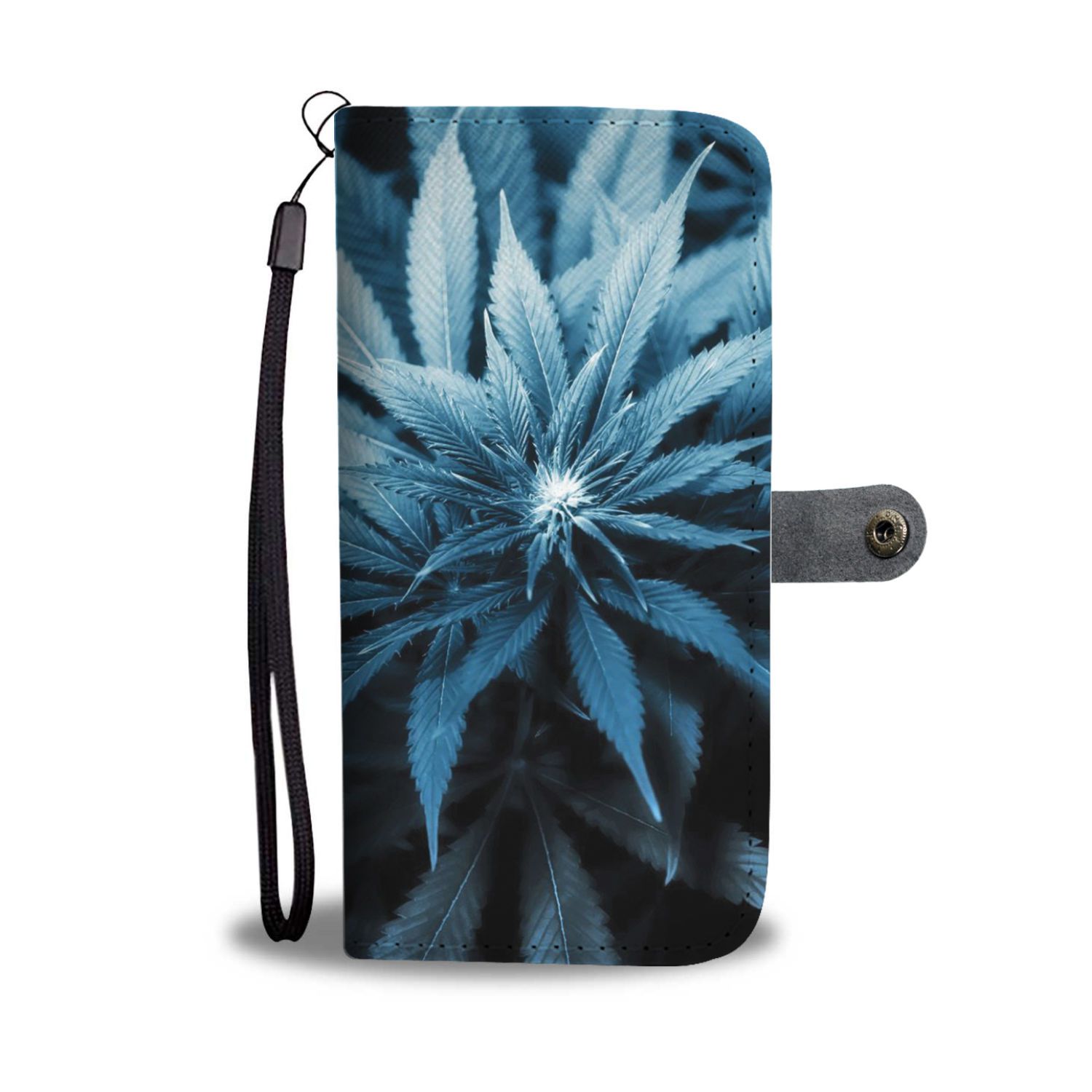 Blue Kush Wallet Phone Case
