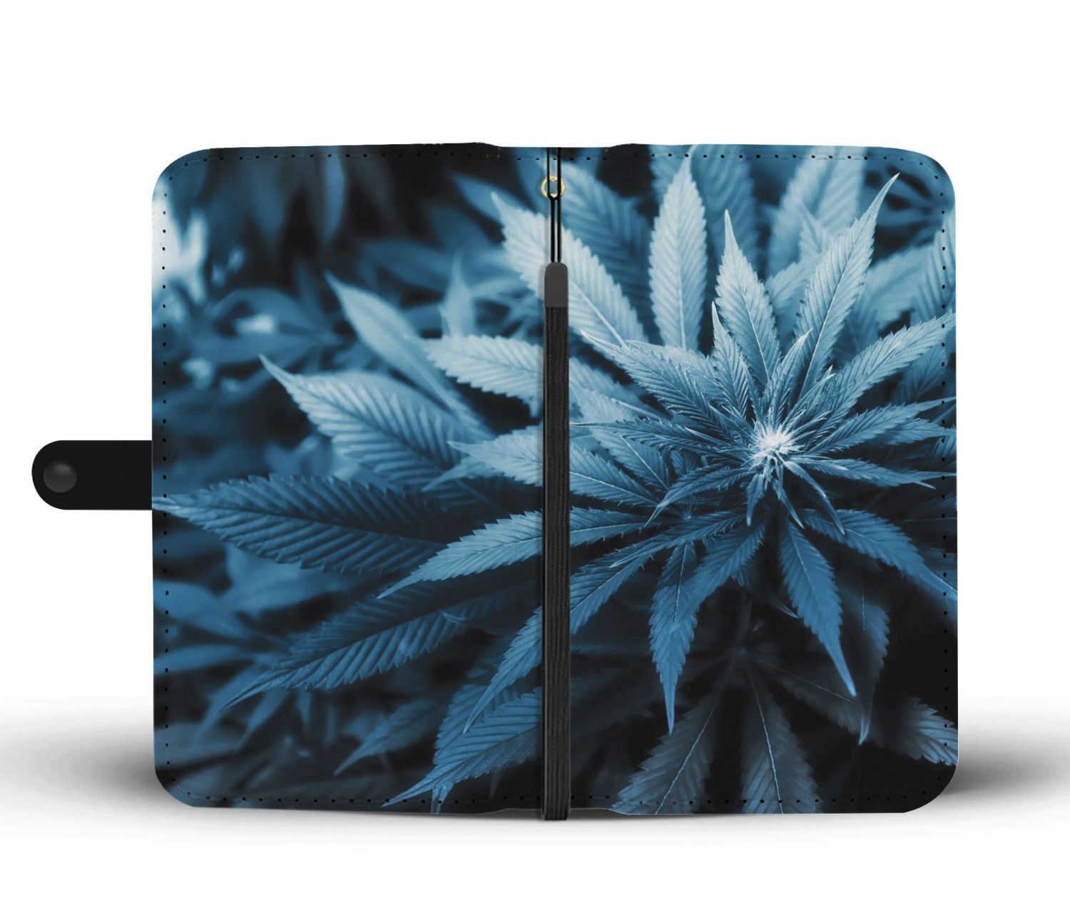 Blue Kush Wallet Phone Case