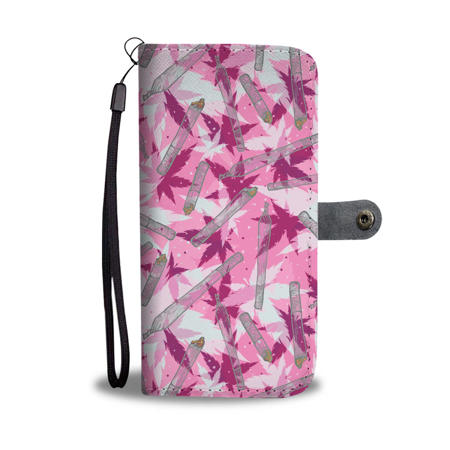 Pink Camo Wallet Phone Case