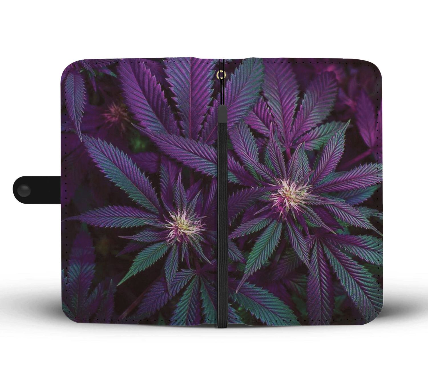 Purple Green Nug Wallet Phone Case