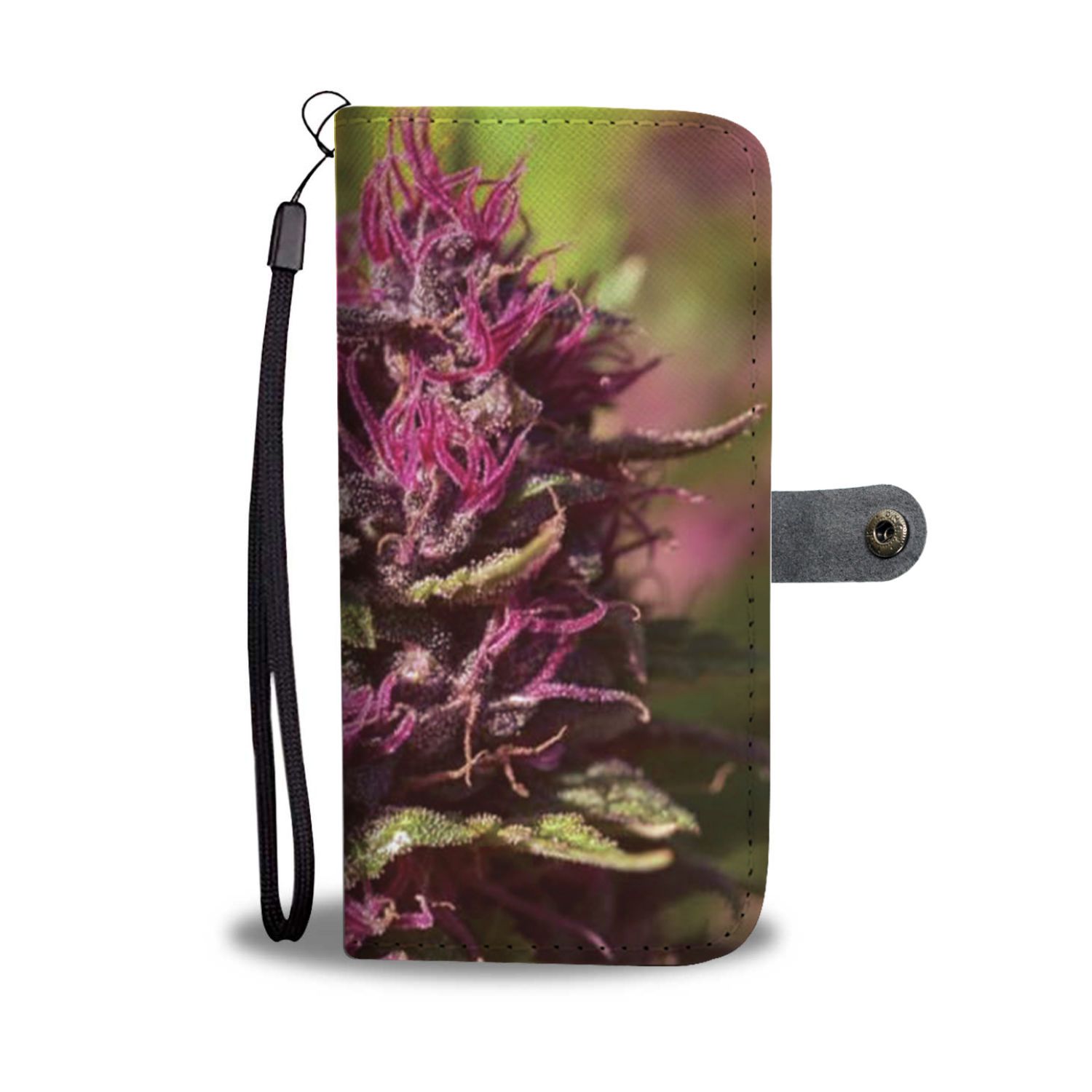 Purple Kush Wallet Phone Case