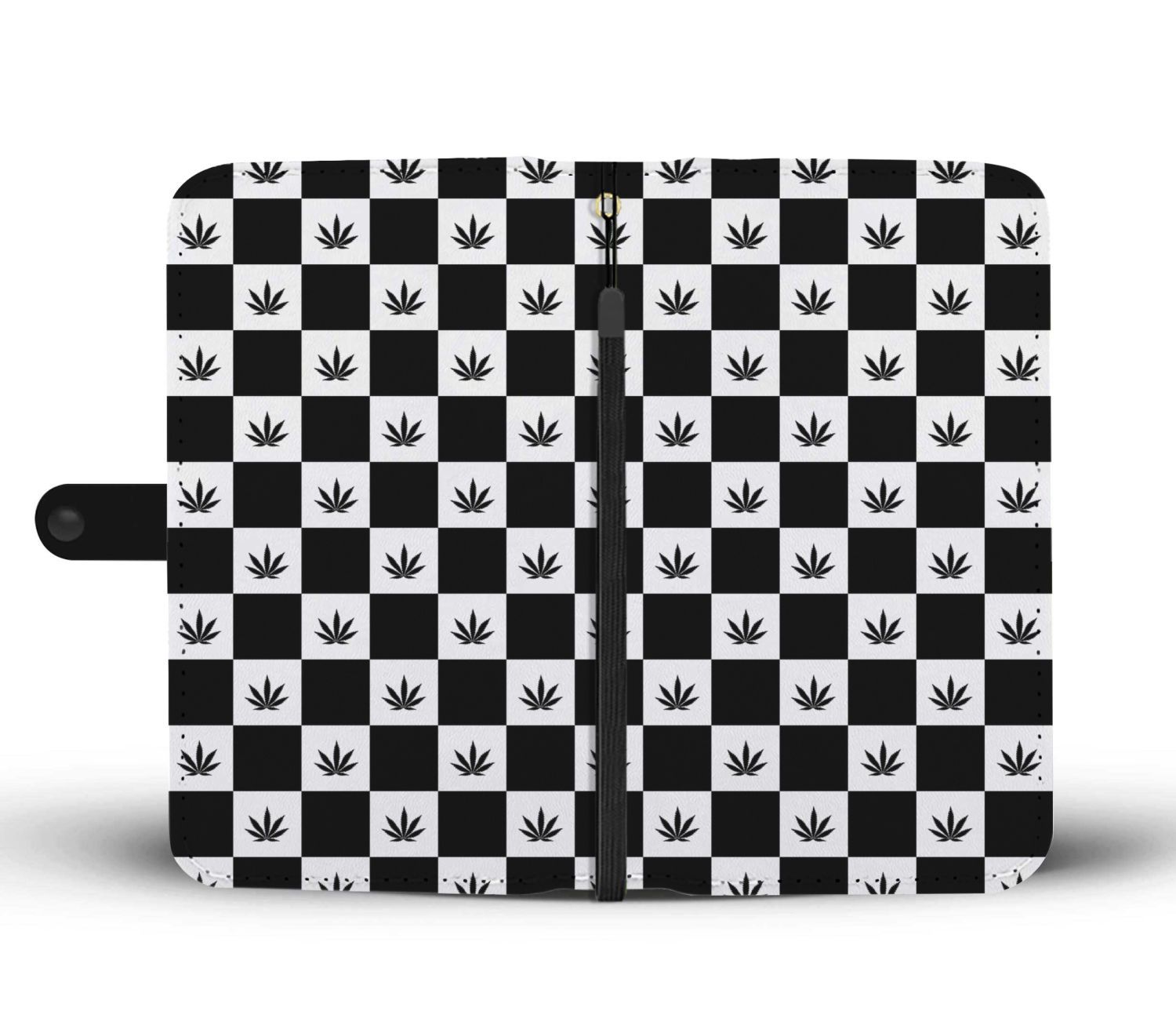 Checker Wallet Phone Case