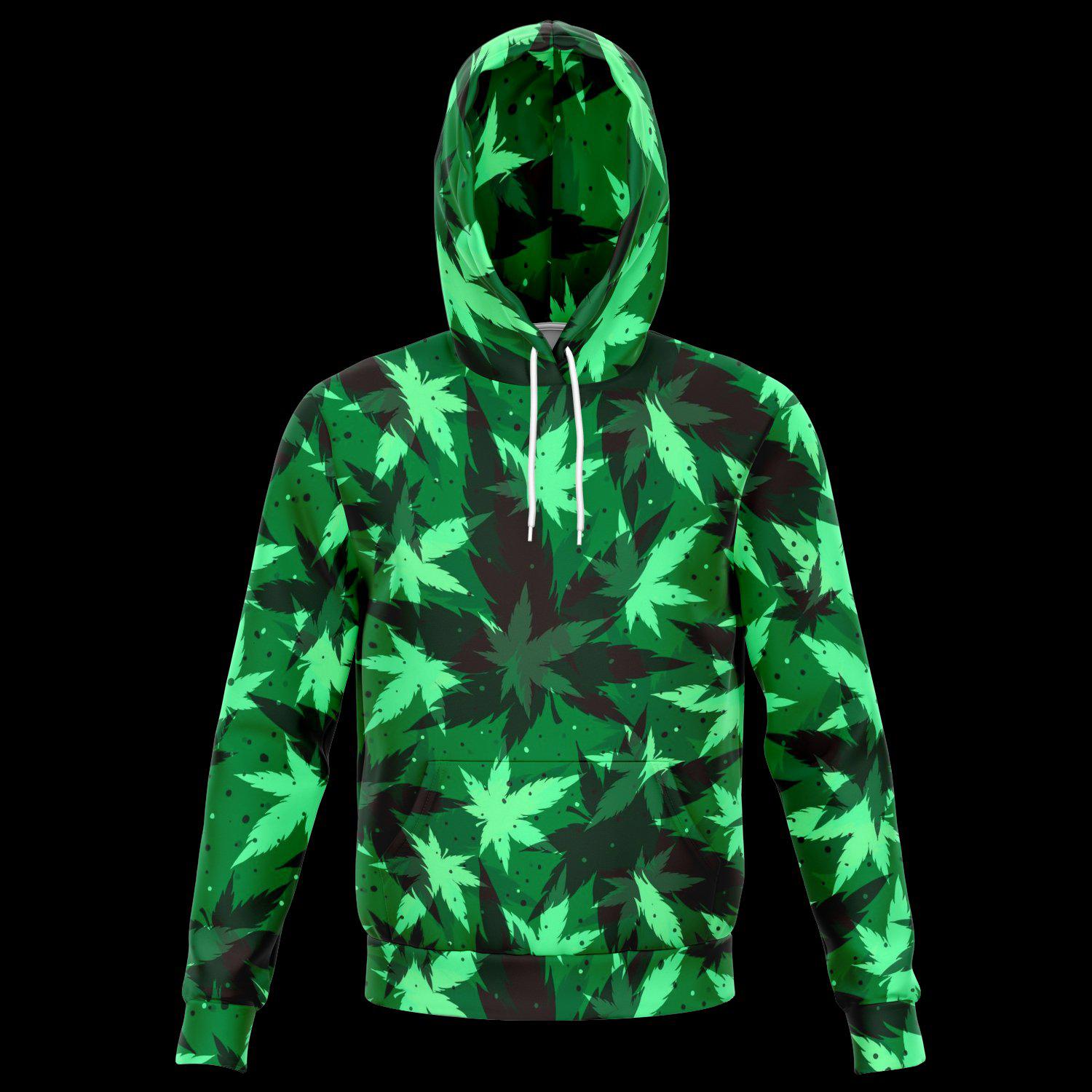 Unisex Camo Fashion Hoodie - American Weedster