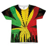 Marijuana Reggae Allover Print - American Weedster