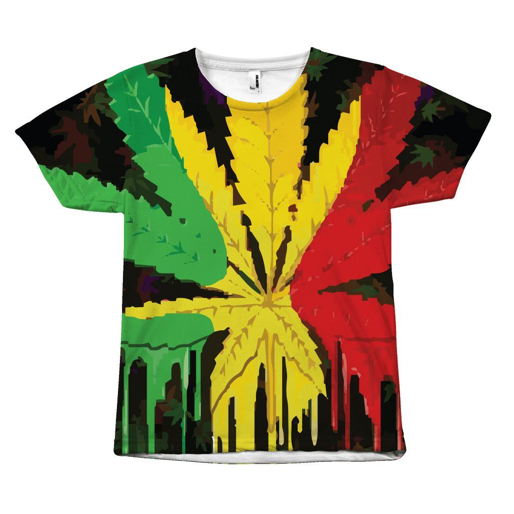 Marijuana Reggae Allover Print - American Weedster