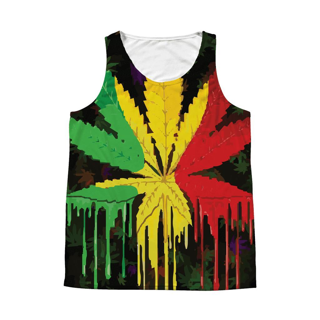 Marijuana Reggae Allover Print - American Weedster