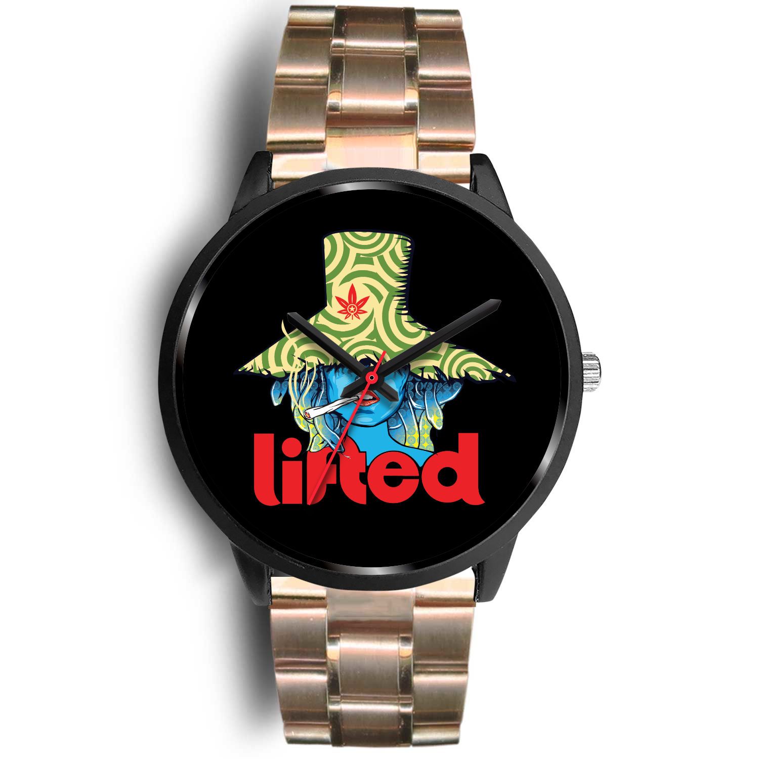 Lifted Women Black Watch - American Weedster