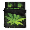 Green Leaf Bedding Set - American Weedster