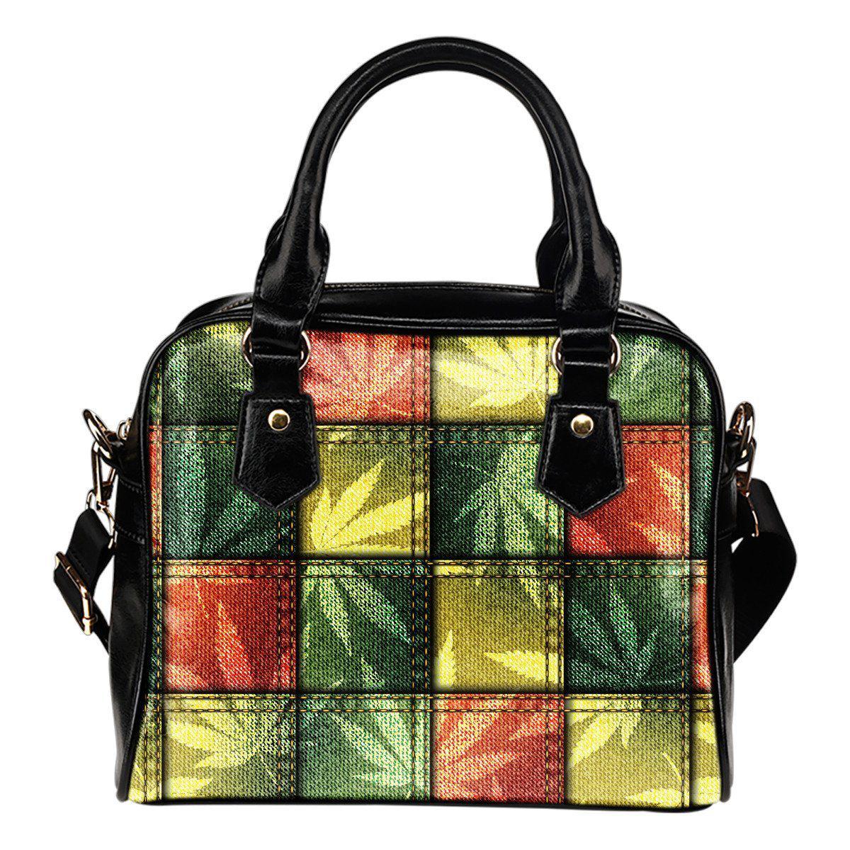 Jeans Pattern Handbag - American Weedster