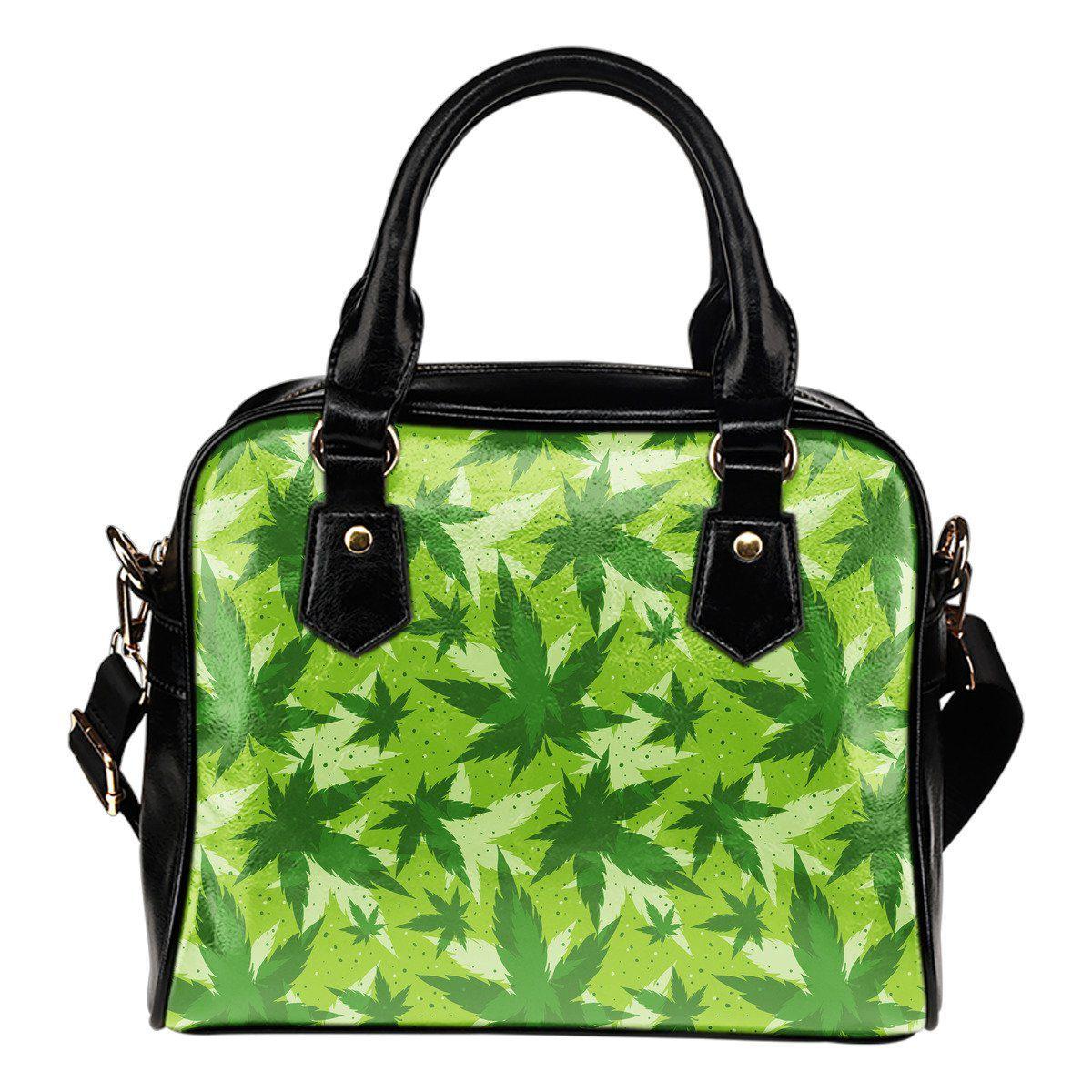 LimeGreen Camo Handbag - American Weedster