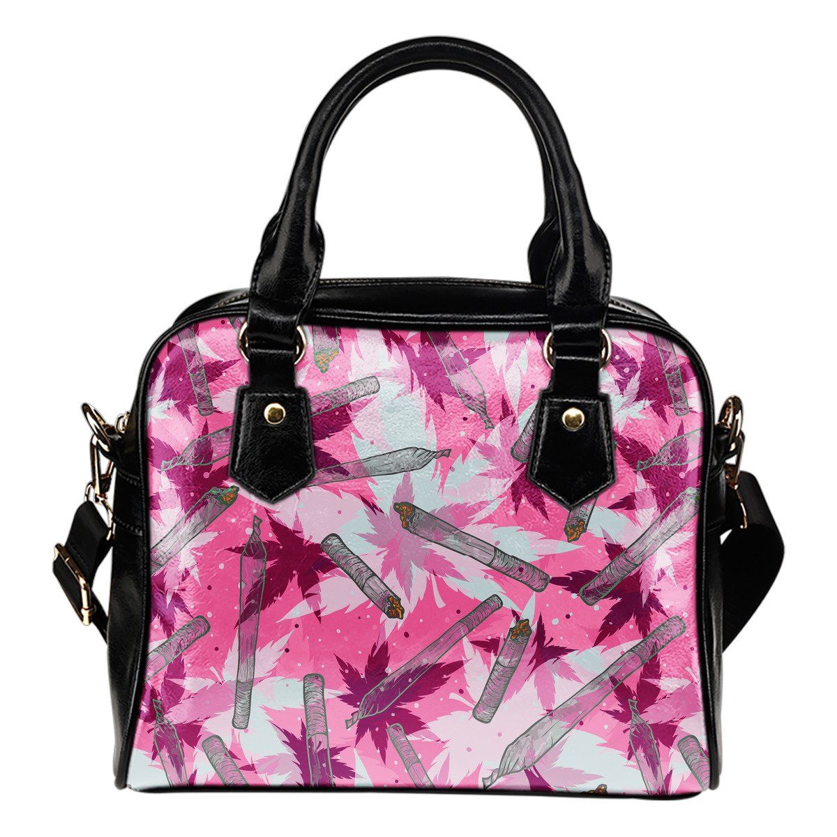 Pink Camo Handbag - American Weedster