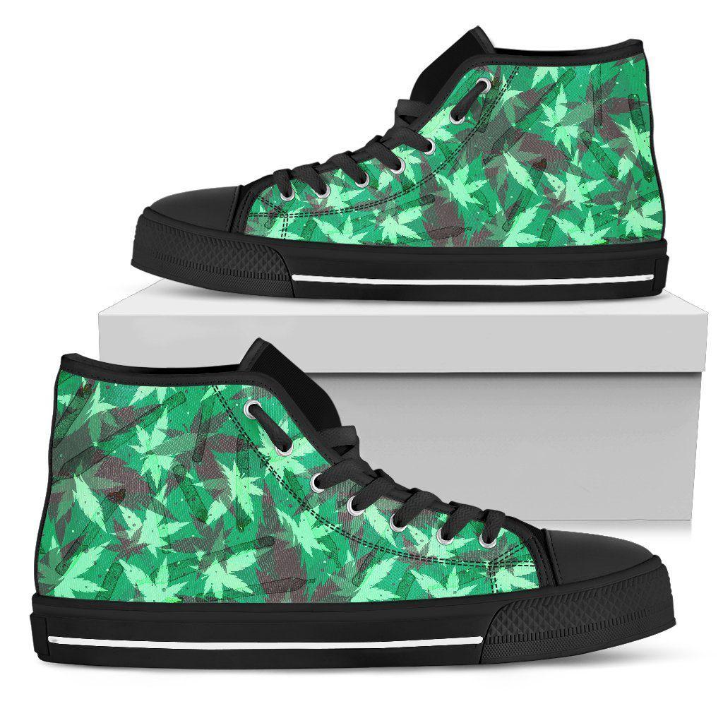 Fade Camo High Top Shoe - American Weedster