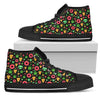 Pizza Donut Alien High Top Shoe - American Weedster