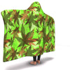 Dank Camo Hooded Blanket - American Weedster