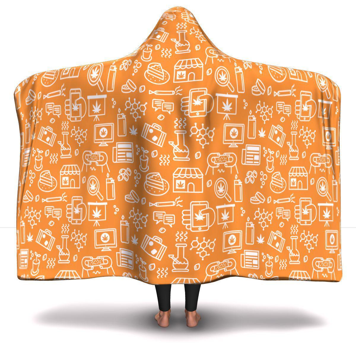 Icons Hooded Blanket - American Weedster