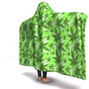 Lime Green Hooded Blanket - American Weedster