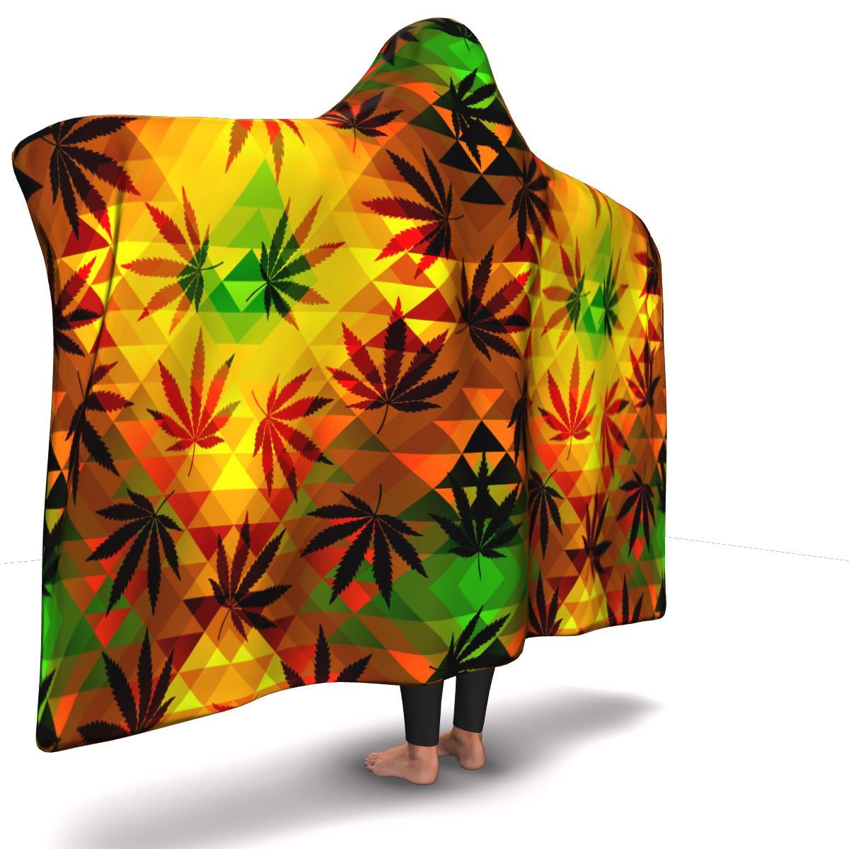 Pyramid Hooded Blanket - American Weedster