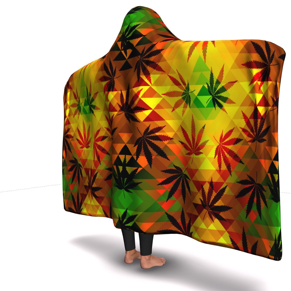 Pyramid Hooded Blanket - American Weedster