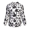 B&amp;W Leaf Unisex Hoodie - American Weedster