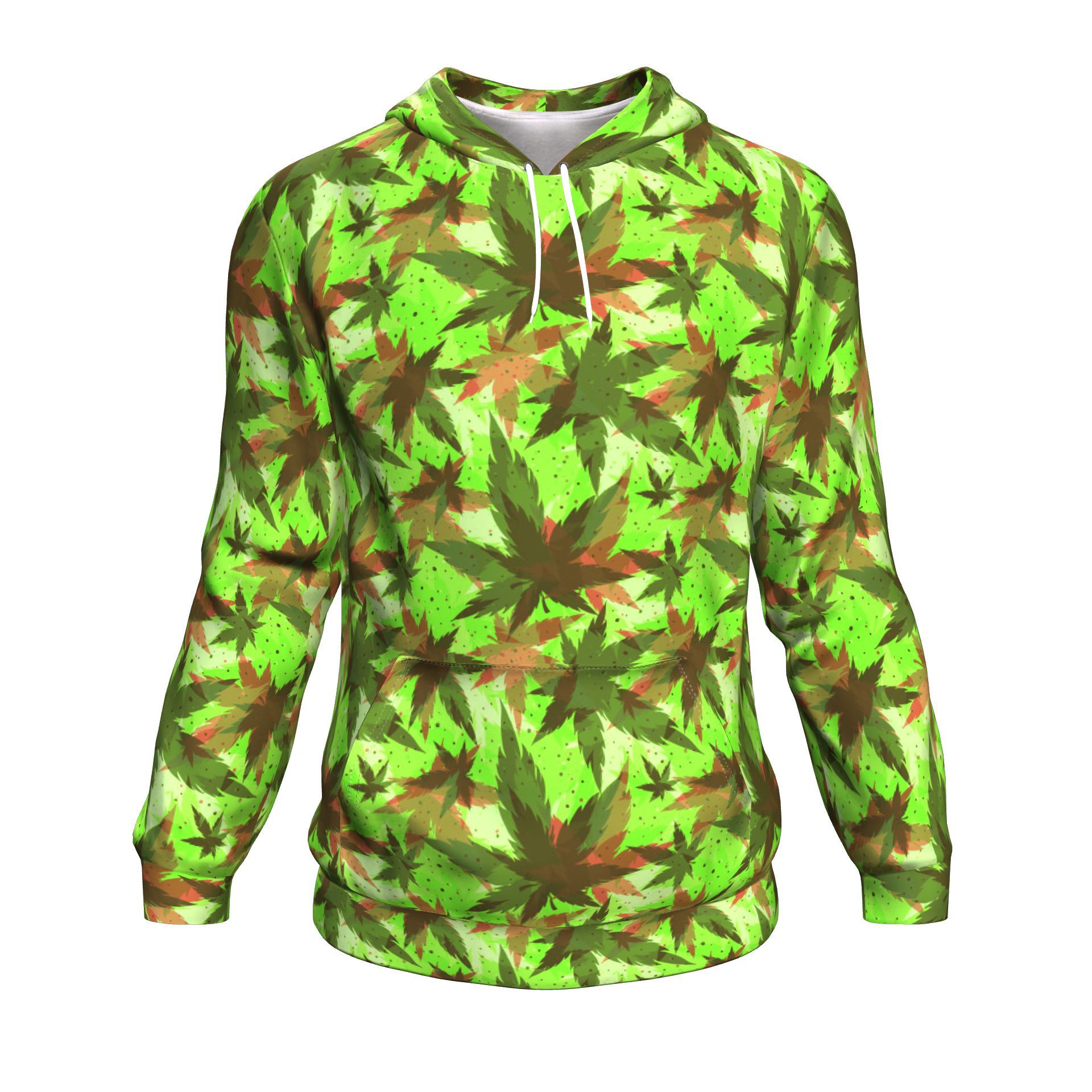 Dank Camo Unisex Hoodie - American Weedster