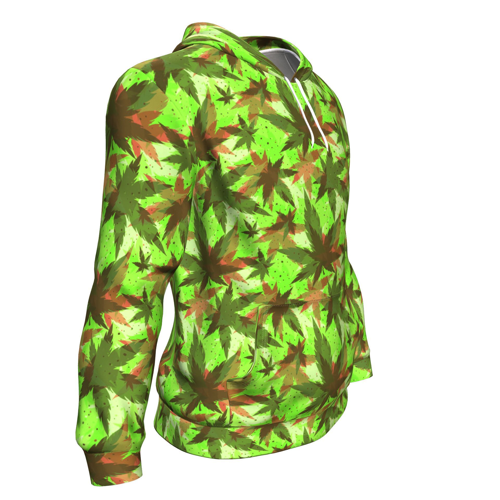 Dank Camo Unisex Hoodie - American Weedster