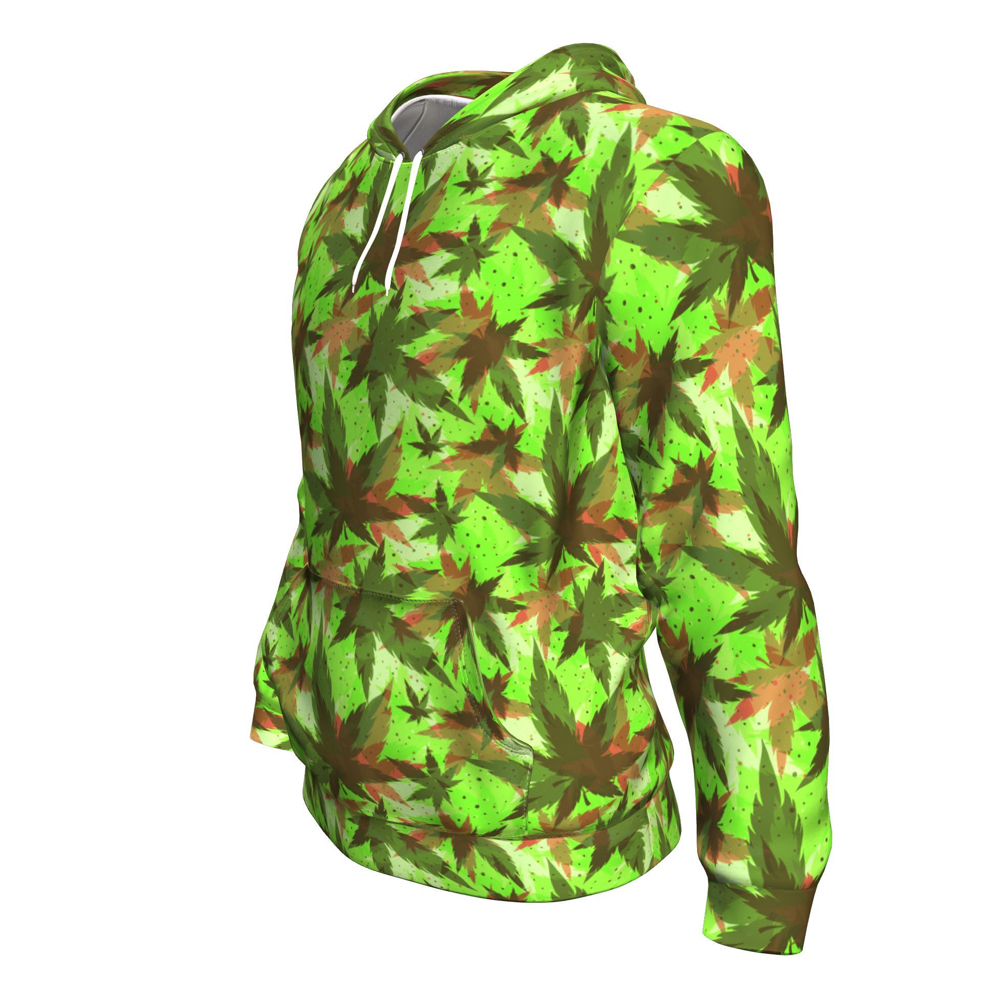 Dank Camo Unisex Hoodie - American Weedster