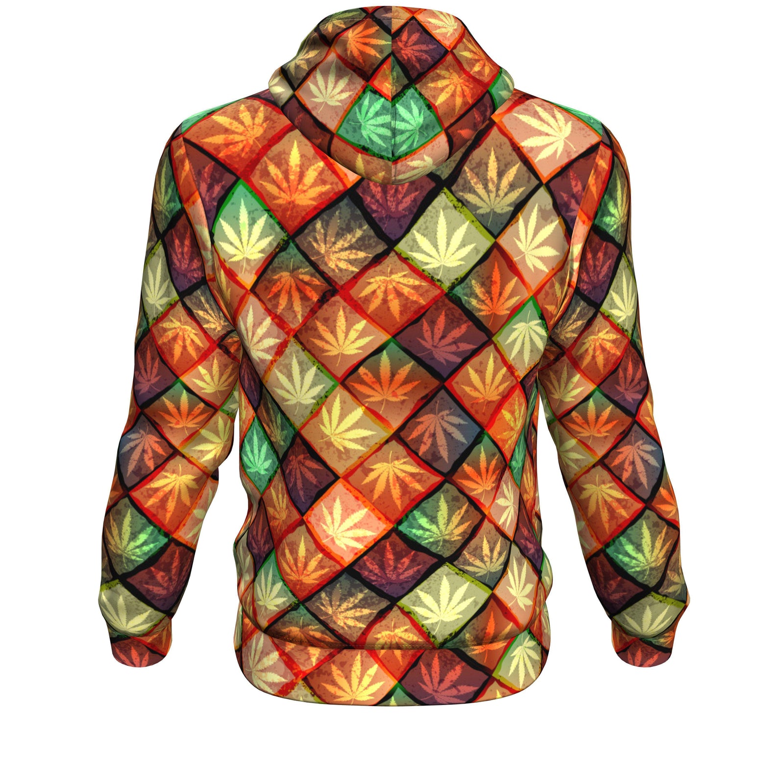 Diamond Multicolor Unisex Hoodie - American Weedster