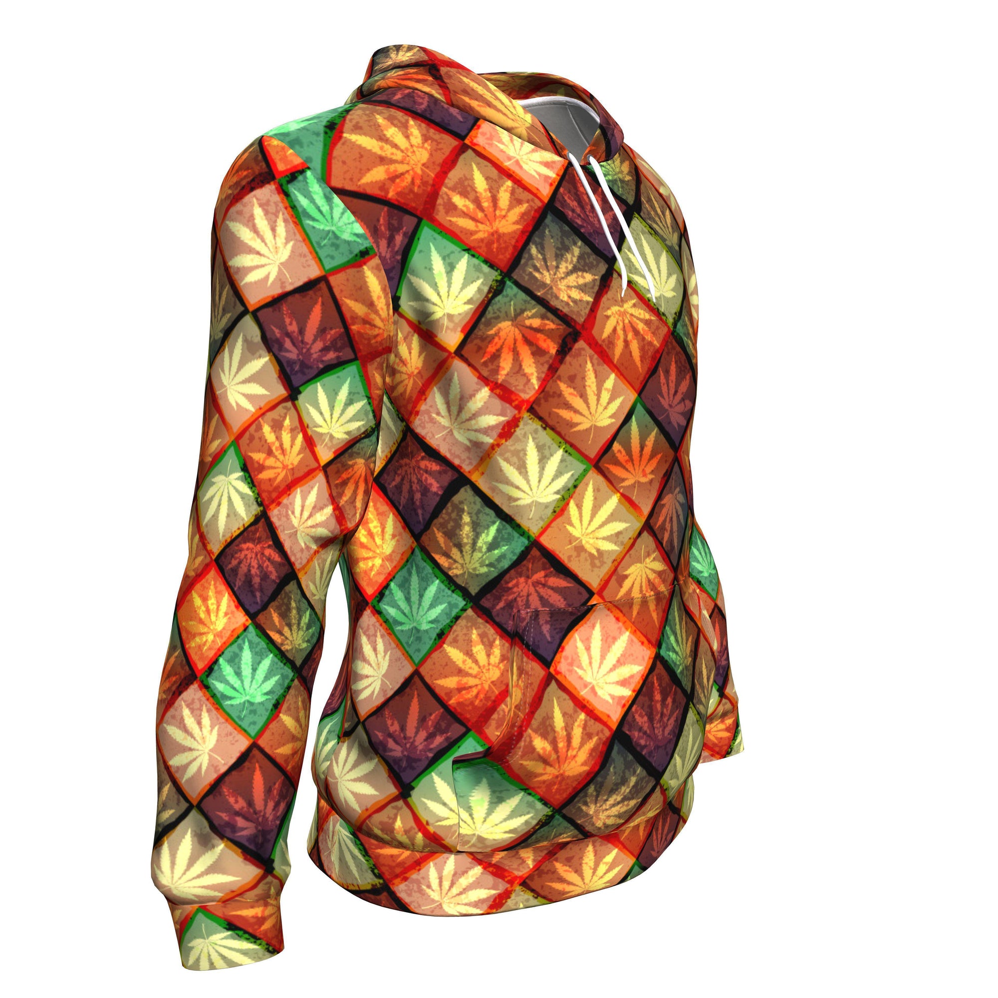 Diamond Multicolor Unisex Hoodie - American Weedster