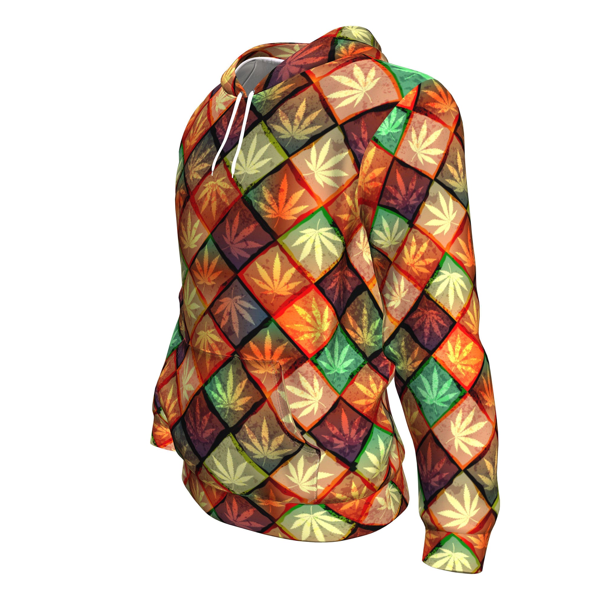 Diamond Multicolor Unisex Hoodie - American Weedster