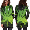 Amazing Leaf Hoodie Dress - American Weedster