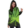 Amazing Leaf Hoodie Dress - American Weedster