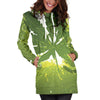 Awesome Leaf Hoodie Dress - American Weedster