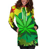 Colorful Dank Hoodie Dress - American Weedster