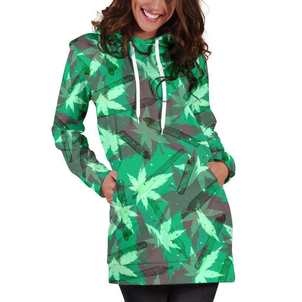 Fade Camo Hoodie Dress - American Weedster