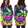 Psychedelic Hoodie Dress - American Weedster