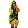 Rasta Vibes Hoodie Dress - American Weedster