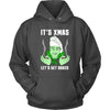 It&#39;s Xmas - Lets Get Baked Hoodie - American Weedster