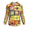 MultiColor Square Unisex Hoodie - American Weedster