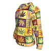MultiColor Square Unisex Hoodie - American Weedster