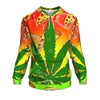 Pizza &amp; Leaf Unisex Hoodie - American Weedster