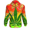 Pizza &amp; Leaf Unisex Hoodie - American Weedster