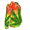 Pizza &amp; Leaf Unisex Hoodie - American Weedster