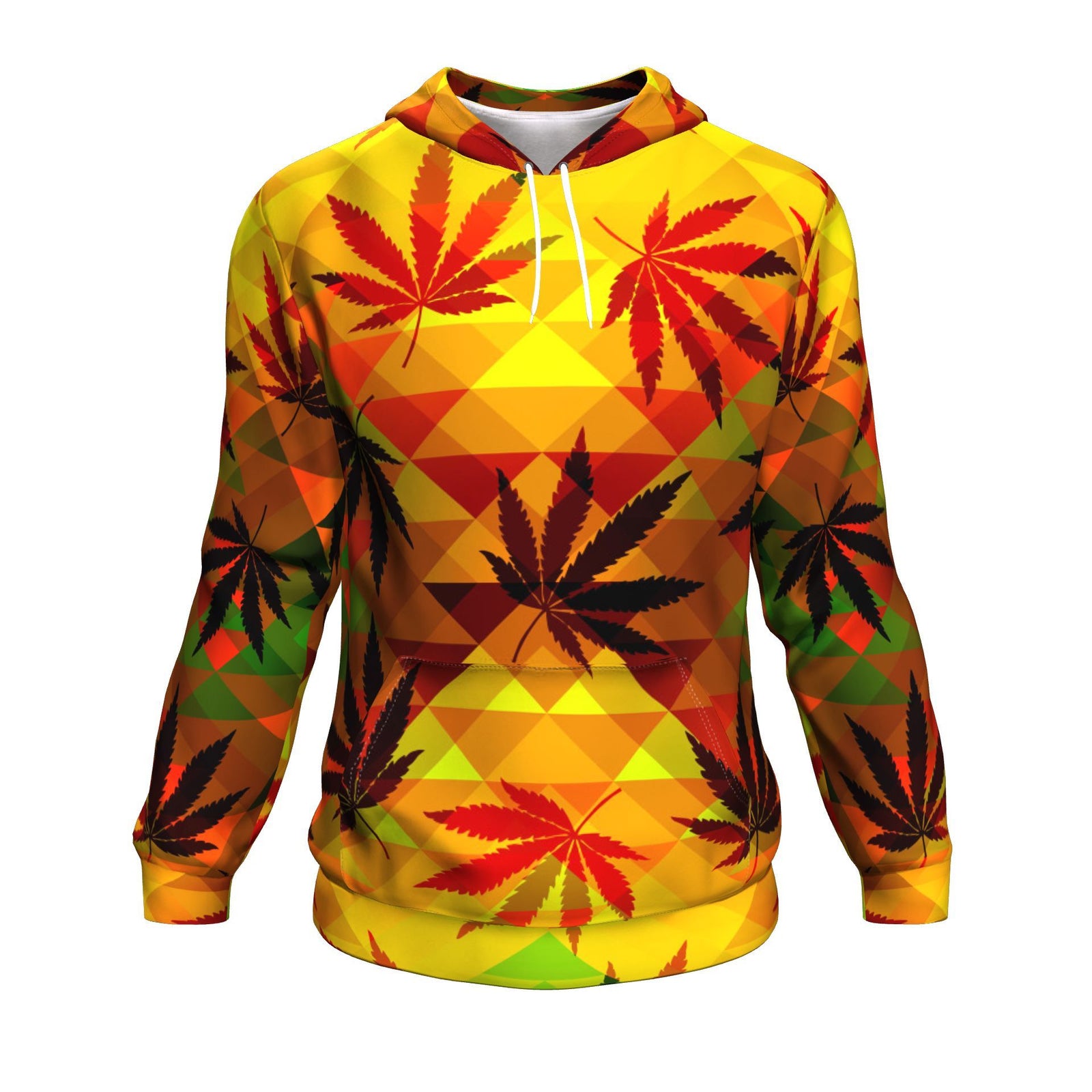 Pyramid Unisex Hoodie - American Weedster