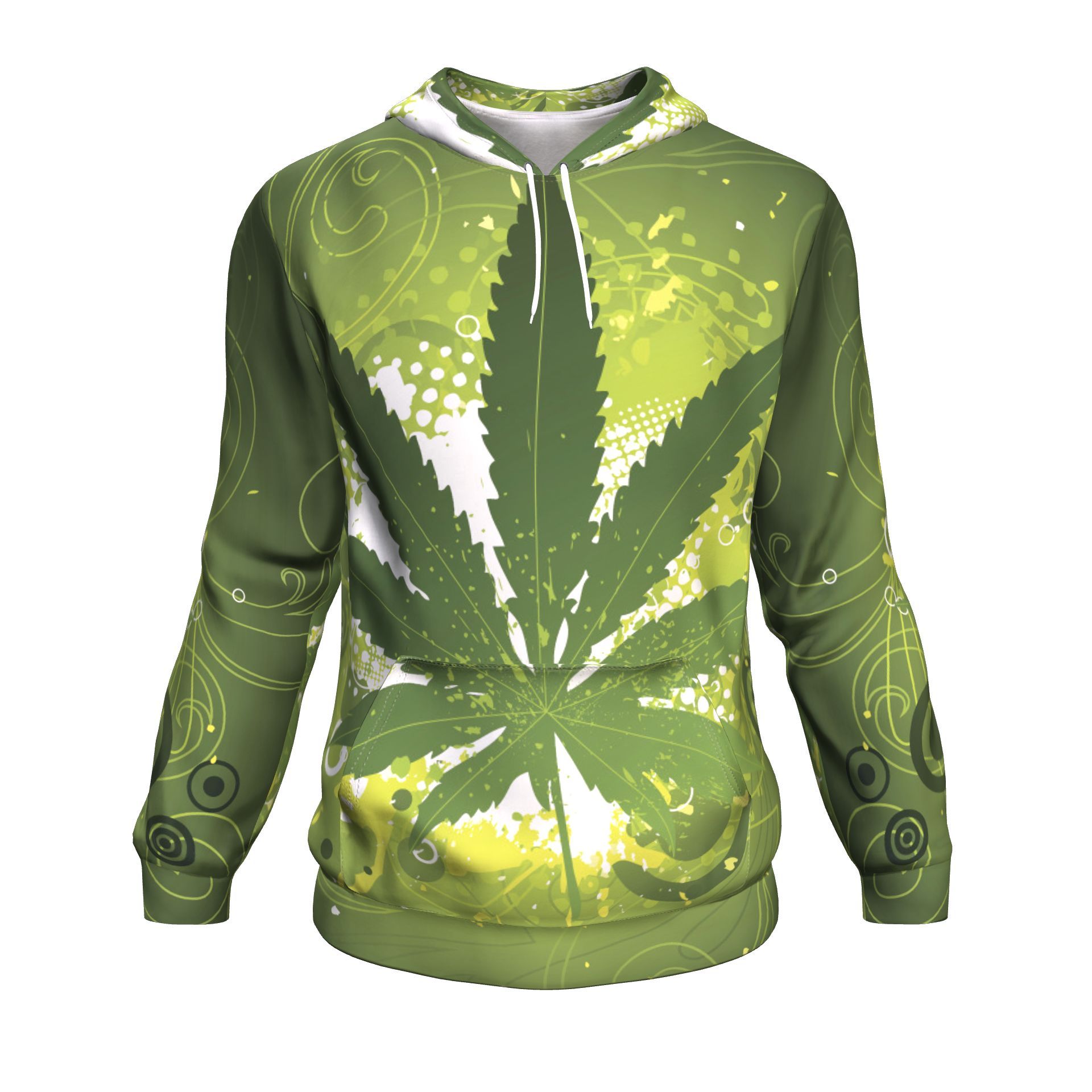 Amazing Dank Leaf Unisex Hoodie - American Weedster